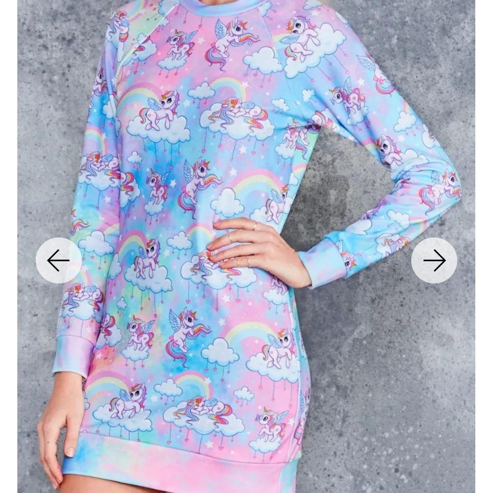 Blackmilk Clothing So Cute I Could Puke Toasty Sweater Dress